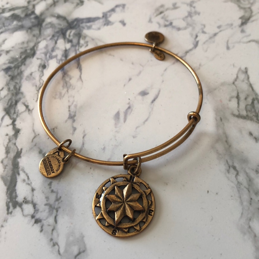 Alex and ani compass bracelet